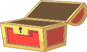 宝箱のイラスト